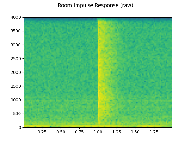 Room Impulse Response (raw)