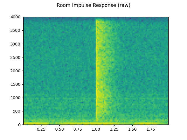 Room Impulse Response (raw)